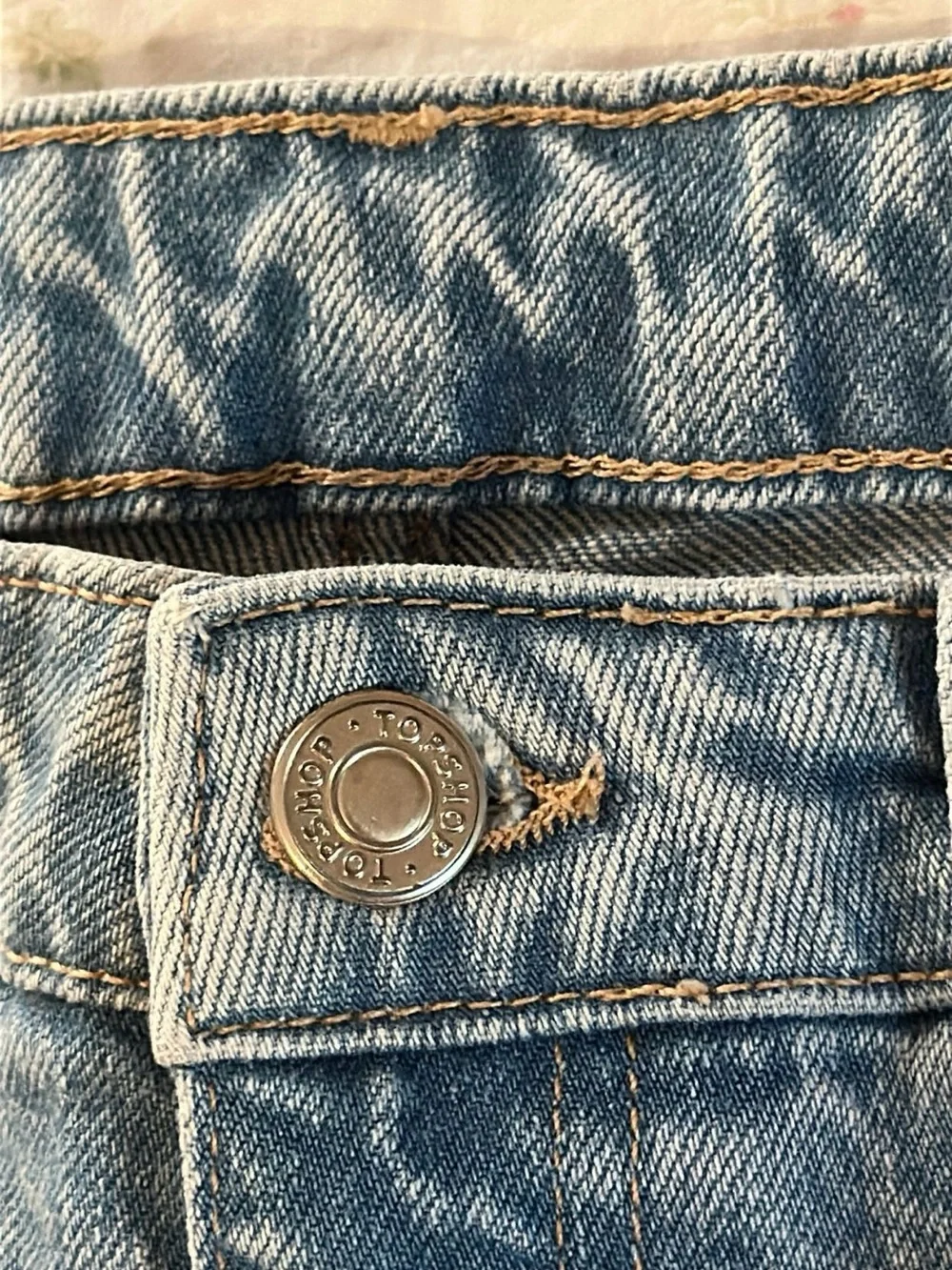 Topshop Straight Jeans